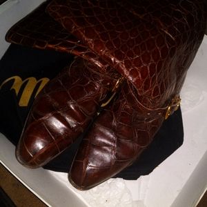 Mauri full alligator boots size 11 M